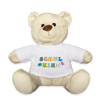 Schulkind  - Teddy - Weiß - Vorne
