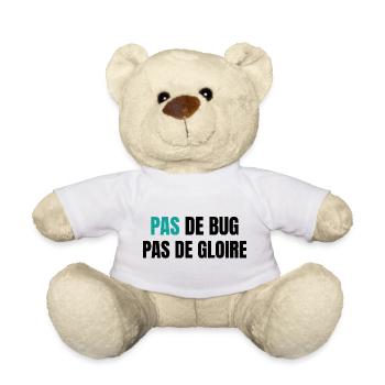 Pas de bug pas de gloire - Teddy - Weiß - Vorne