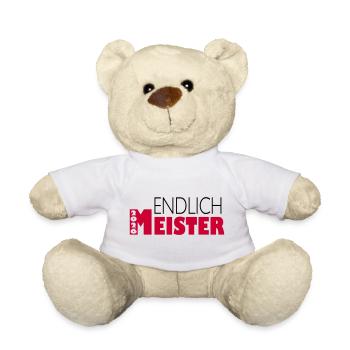 Endlich Meister 2026 - Teddy - Weiß - Vorne
