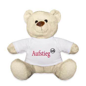 Aufsteiger 2026 Aufstieg - Teddy - Weiß - Vorne