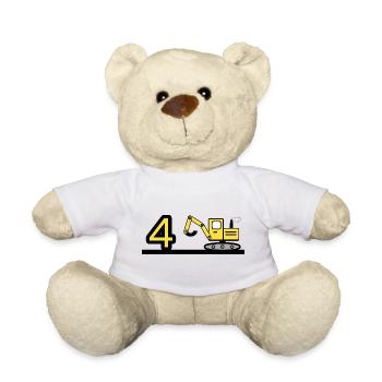 Bagger - Teddy - Weiß - Vorne