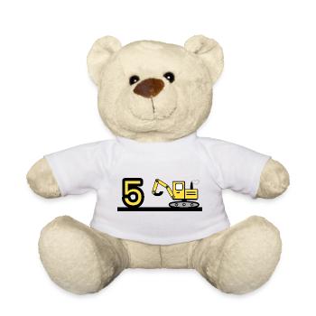 Bagger - Teddy - Weiß - Vorne