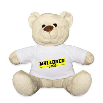 Mallorca 2026 - Teddy Bear - white - Front