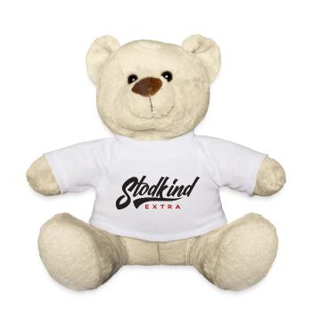 Stodkind Extra Black - Teddy Bear - white - Front