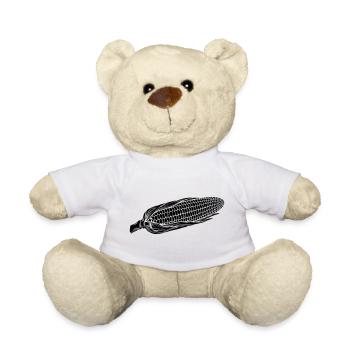 Mais-auf-Kolben-Silhouette - Teddy - Weiß - Vorne