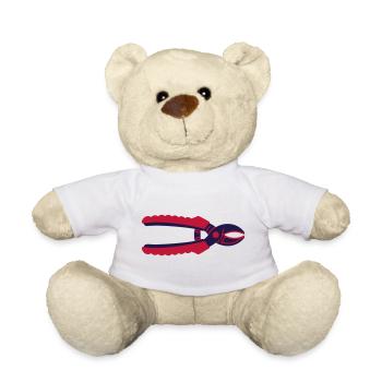Icône du jardin à outils pour tailler les cisailles - Nounours - blanc - Devant
