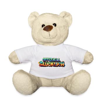 Offiziell Glücklich Version 2 - Teddy - Weiß - Vorne