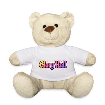 Glory Hall Psychedelisches Leuchten - Teddy - Weiß - Vorne