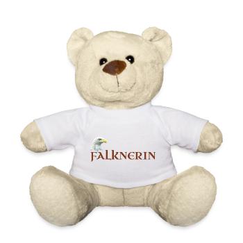 Falknerin, Adlerkopf, Weißkopfseeadler Falknerei - Teddy - Weiß - Vorne