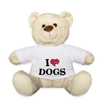 hundeherz_a_2c - Nounours - blanc - Devant
