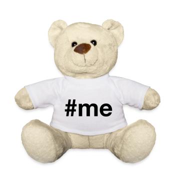 me Hashtag - Teddy - Weiß - Vorne