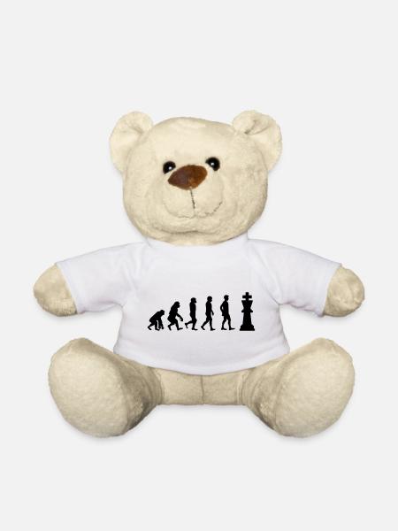 Schach Evolution - Teddy - Weiß