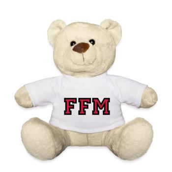 Frankfurt am Main FFM College Style - Teddy - Weiß - Vorne