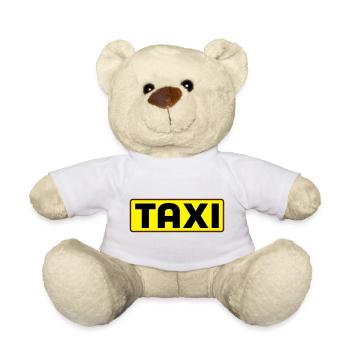 taxi - Nounours - blanc - Devant