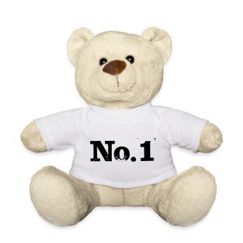 No. 1 - Nummer 1 - Teddy - Weiß - Vorne