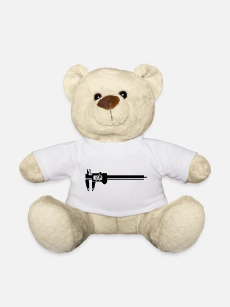 Messschieber - Teddy - Weiß
