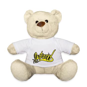 Dortmund - Teddy Bear - white - Front