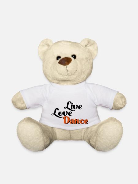tanzen - Teddy - Weiß