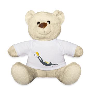 Diver - Teddy Bear - white - Front