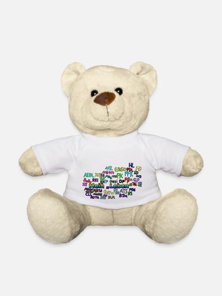Mein Leben - Pflege - Teddy - Weiß