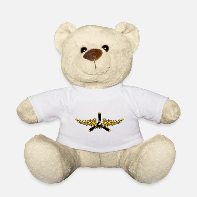 Wings - Teddy Bear - white