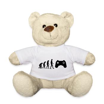 Gamer / Gaming - Nounours - blanc - Devant