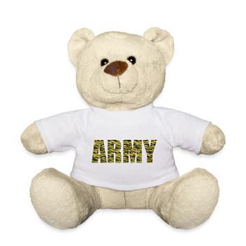 Army - Teddy Bear - white - Front