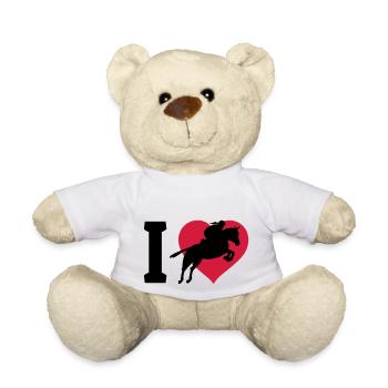 I love showjumping - Nounours - blanc - Devant