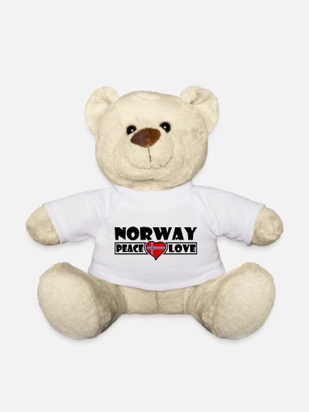 Norwegen - Teddy - Weiß