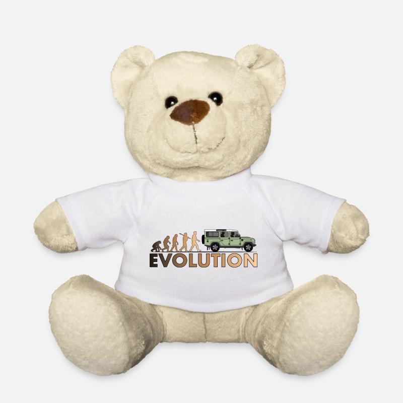 Defender 110 Evolution - Teddy Bear - white
