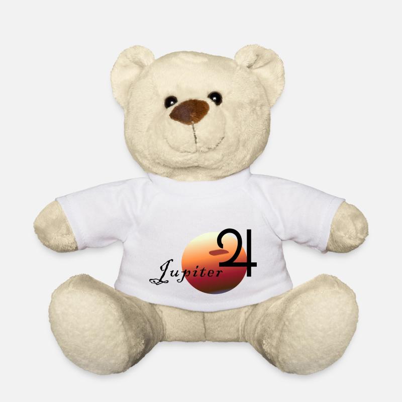 Jupiter - Teddy Bear - white