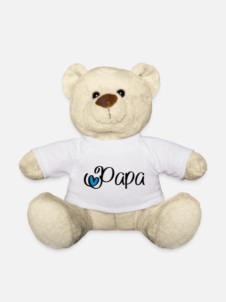 Papa - Nounours - blanc