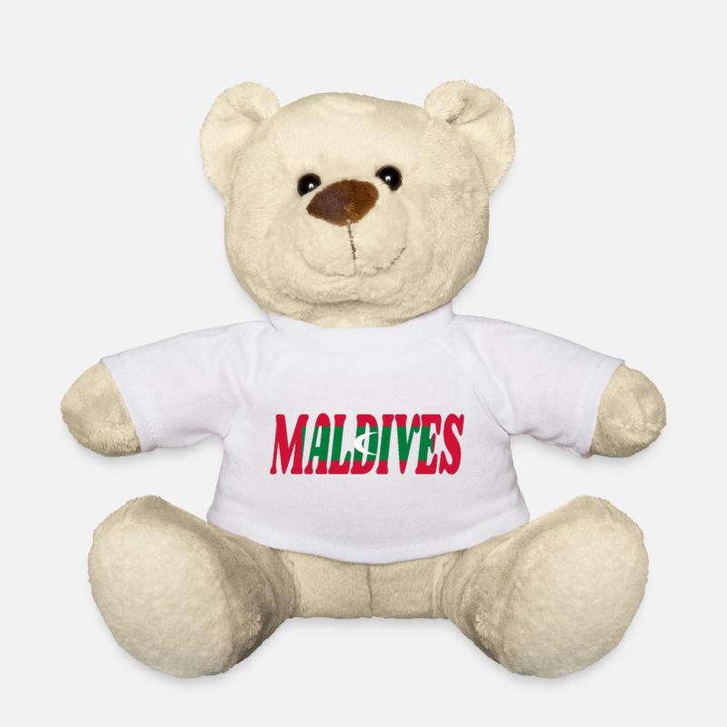 Maldives - Teddy Bear - white