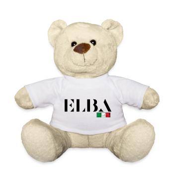 ELBA ITALIA ITALY TRAVEL HOLIDAY ISLAND (b) - Teddy Bear - white - Front