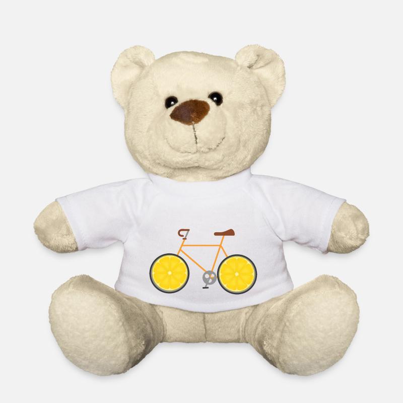 Citron vélo - Nounours - blanc