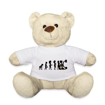 Humor Manip Block Radio Radiologie Frau - Teddy - Weiß - Vorne