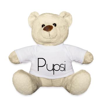 Pupsi - Teddy - Weiß - Vorne