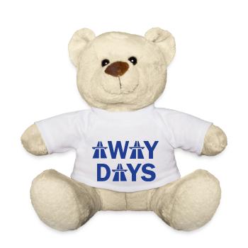 Auswärtsspiele Fußball - Teddy - Weiß - Vorne