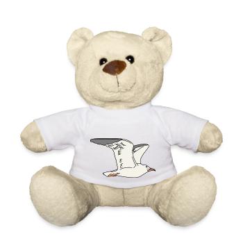 Möwe - Teddy - Weiß - Vorne