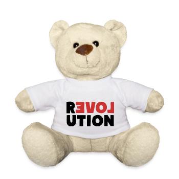 RÉVOLUTION Amour - Nounours - blanc - Devant