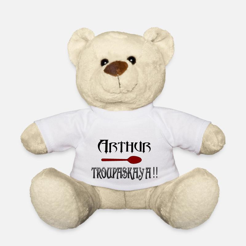 Arthur, Cuillère, TROUPASKAï A - Nounours - blanc