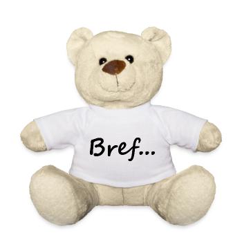 Bref - Nounours - blanc - Devant