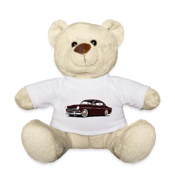 120 Series Single Custom - Teddy Bear - white - Front