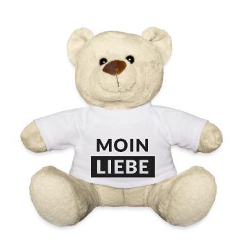 Moin Liebe - Teddy - Weiß - Vorne