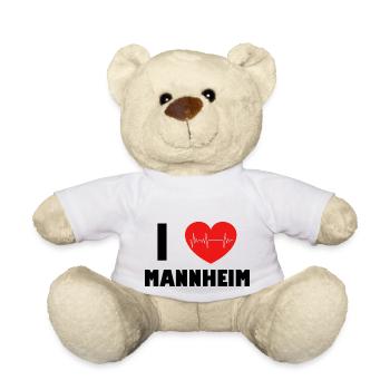 Mannheim Monnem - Teddy - Weiß - Vorne
