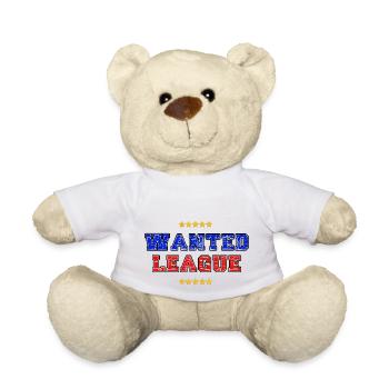 Wanted League - Nounours - blanc - Devant
