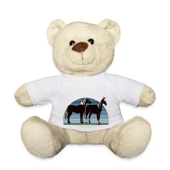 Pferde - Teddy - Weiß - Vorne