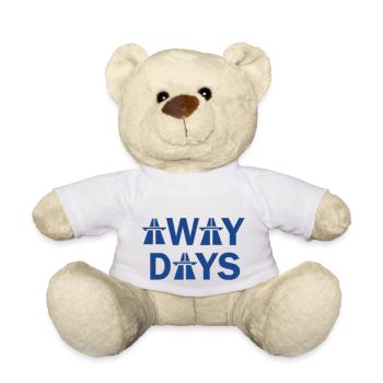Away Day Blau - Teddy - Weiß - Vorne