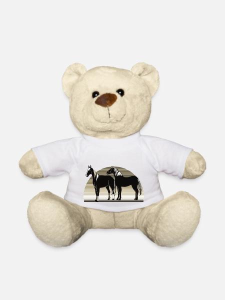Pferde - Teddy - Weiß