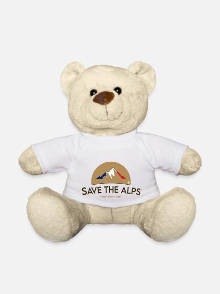 Save The Alps France - Teddy - Weiß